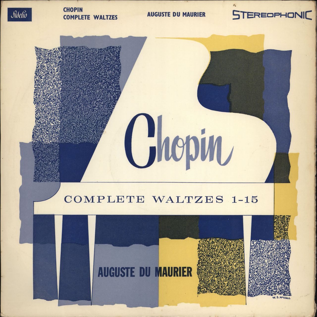 Auguste Du Maurier Complete Waltzes 1-15 UK vinyl LP album (LP record) TLS6018