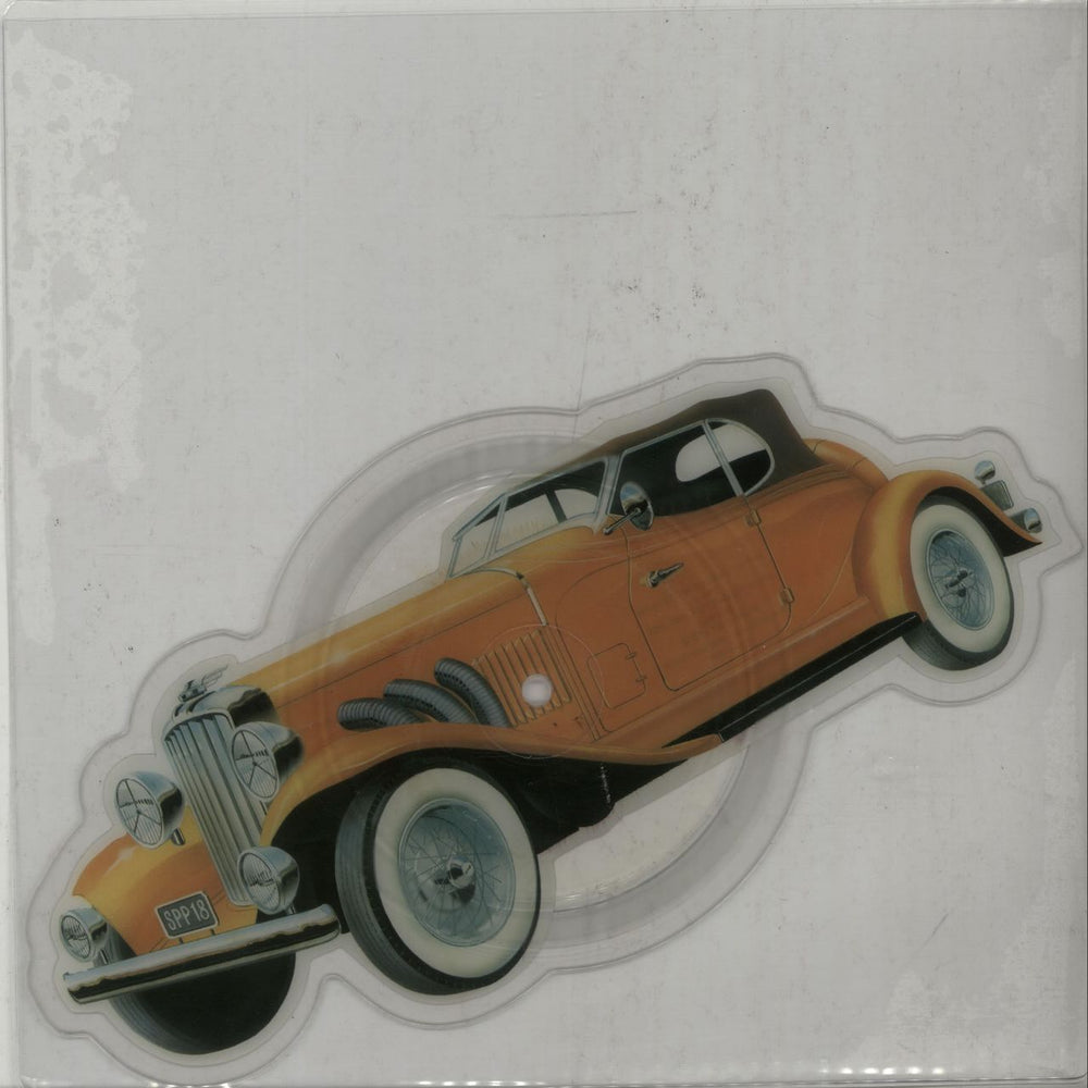 Auto Da Fe All Is Yellow, Hot, Hot, Hot UK shaped picture disc (picture disc vinyl record) SPP18