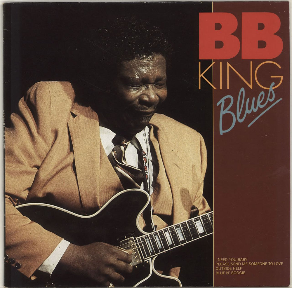 B B King Blues Dutch vinyl LP album (LP record) MA30585