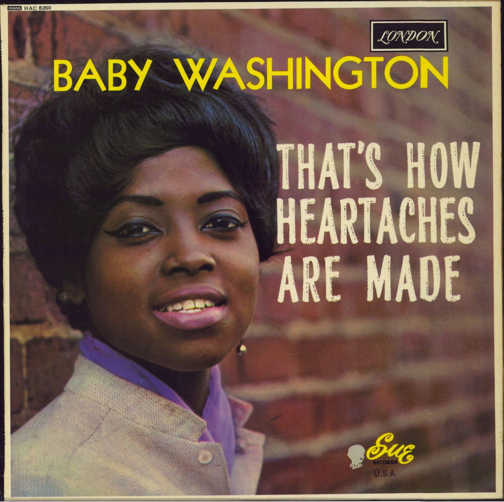 Baby Washington That's How Heartaches Are Made UK vinyl LP album (LP record) HAC8260