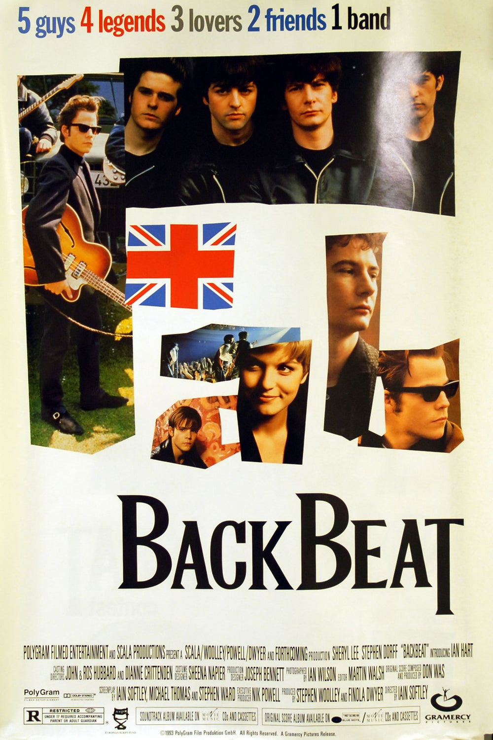 Backbeat Backbeat Poster US Promo poster 25 X 17