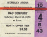 Bad Company British Tour 1979 + Ticket Stub UK tour programme BCOTRBR771076
