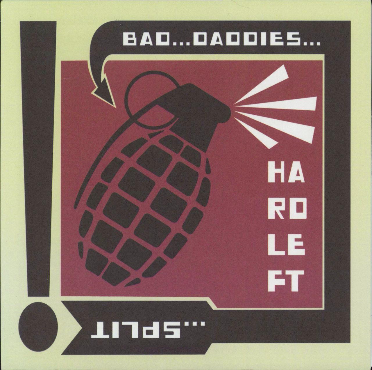 Bad Daddies Split EP - Purple Vinyl US 7" vinyl single (7 inch record / 45) ER-12