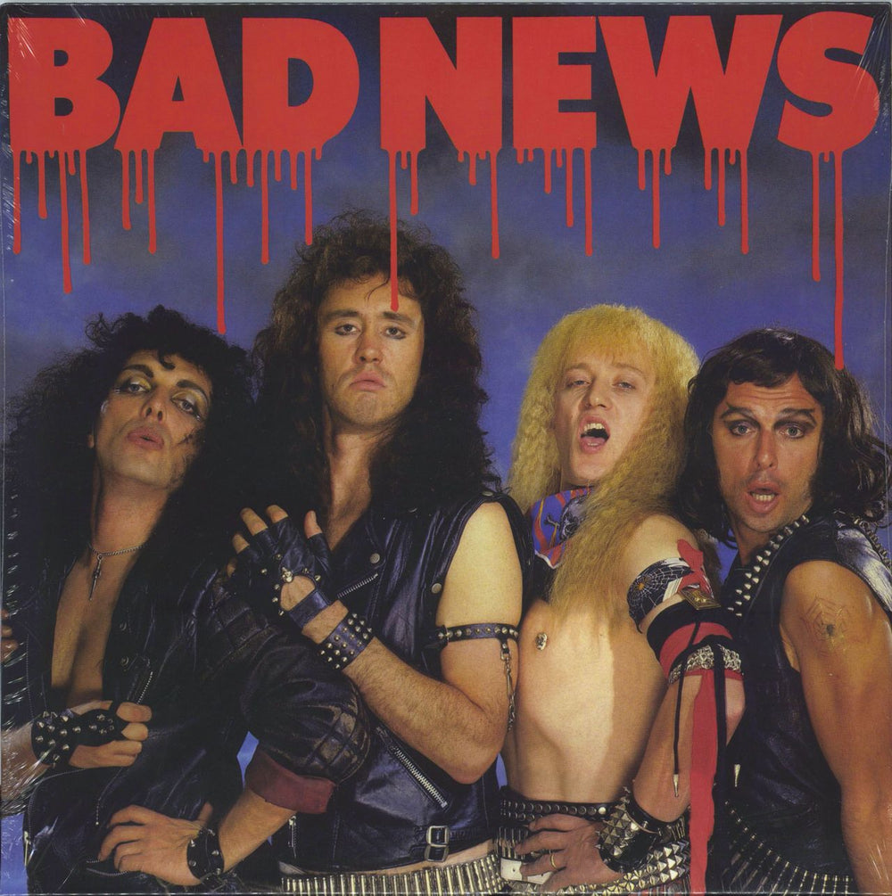 Bad News Bad News - Red - Sealed UK vinyl LP album (LP record) BOBV671LP