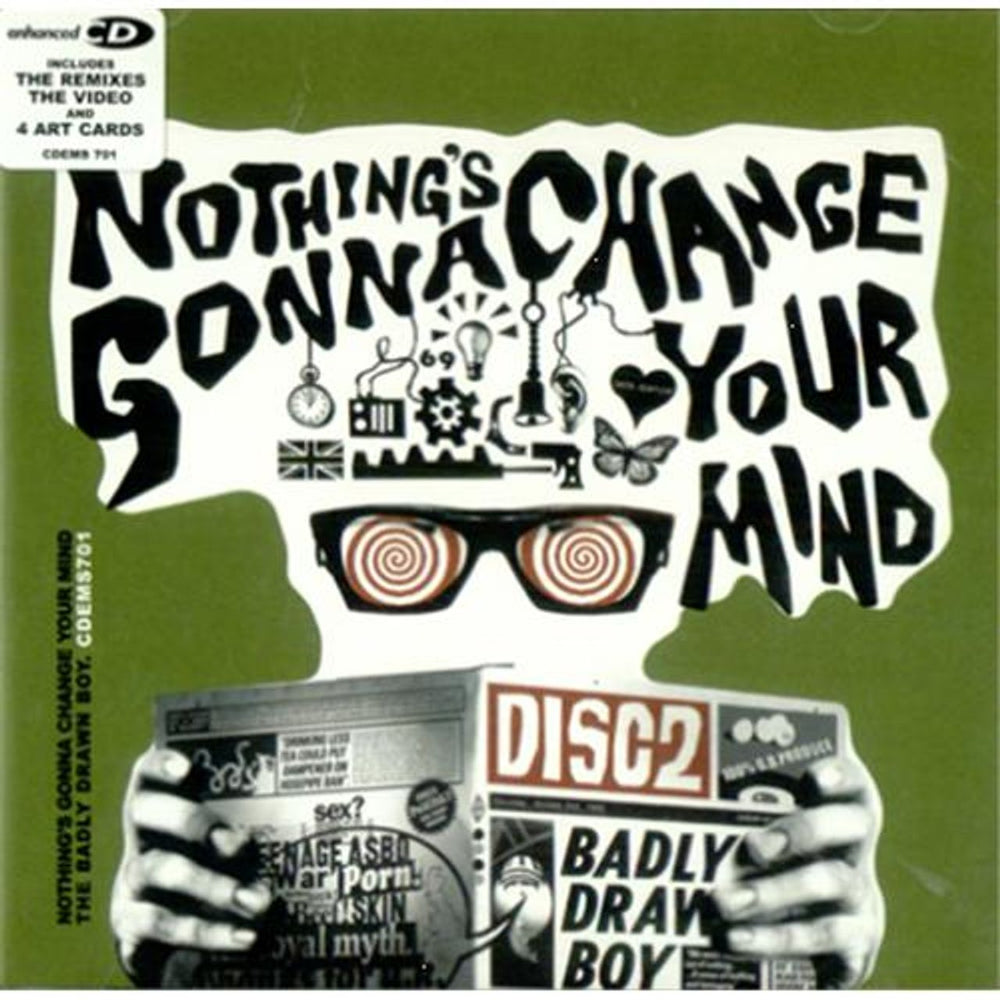 Badly Drawn Boy Nothing's Gonna Change Your Mind - Part 2 UK CD single (CD5 / 5") CDEMS701