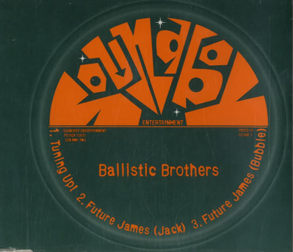 Ballistic Brothers Tuning Up! UK CD single (CD5 / 5") CDSBE1