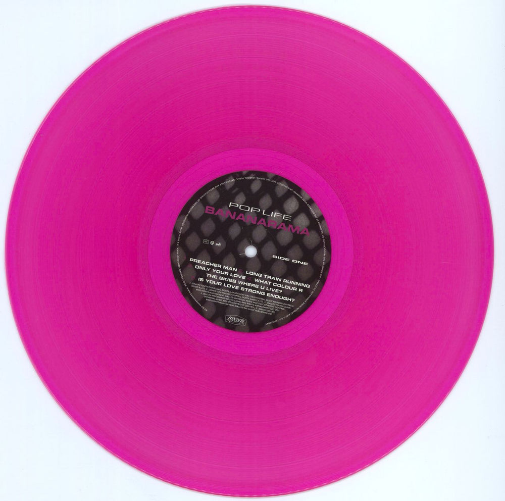 Bananarama Pop Life - Pink Vinyl + CD UK vinyl LP album (LP record) 5060555212216