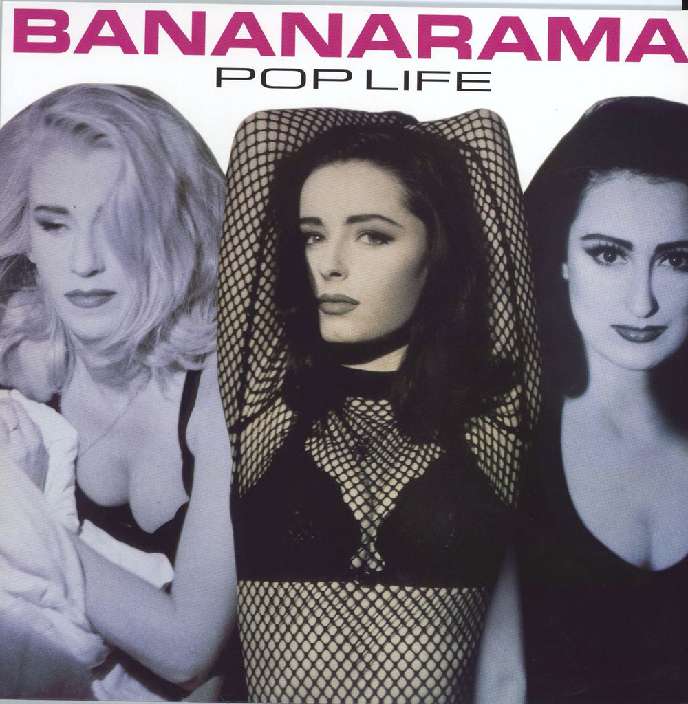 Bananarama Pop Life - Pink Vinyl + CD UK vinyl LP album (LP record) LMS5521221