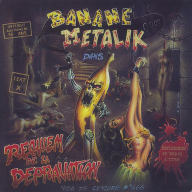 Banane Metalik Requiem De La Depravation - Silver Vinyl US Vinyl