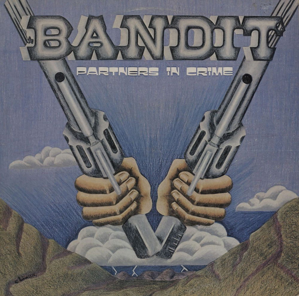 Bandit Partners In Crime UK vinyl LP album (LP record) ARL5010