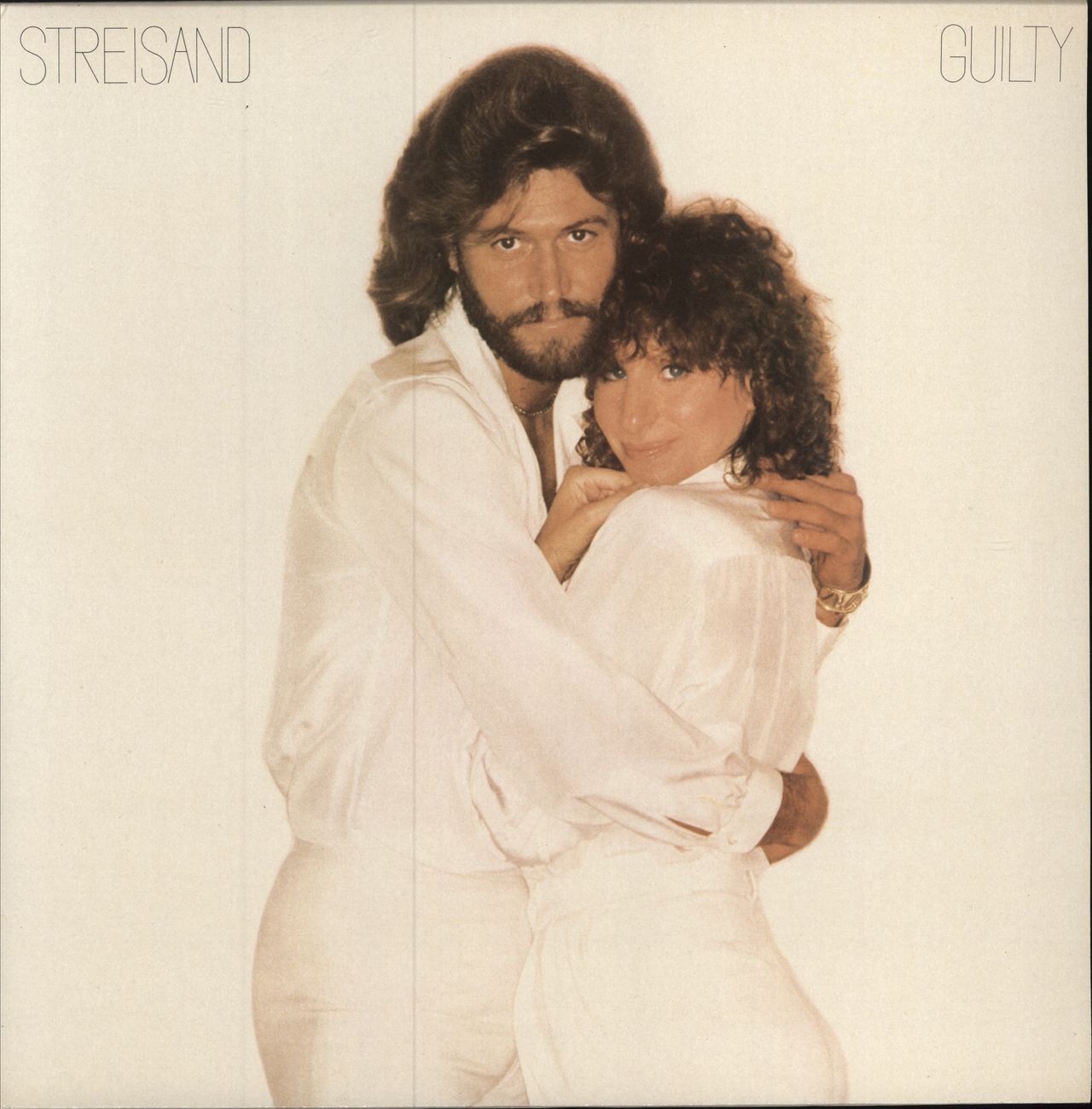 Barbra Streisand Guilty UK vinyl LP album (LP record) 86122