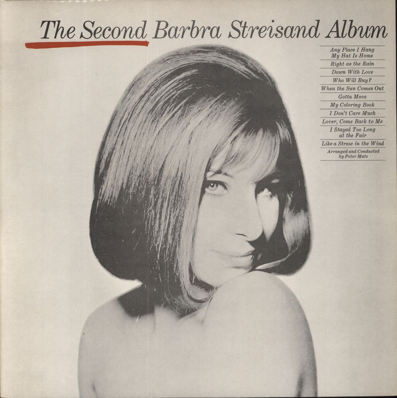 Barbra Streisand The Second Barbra Streisand Album UK Vinyl LP ...