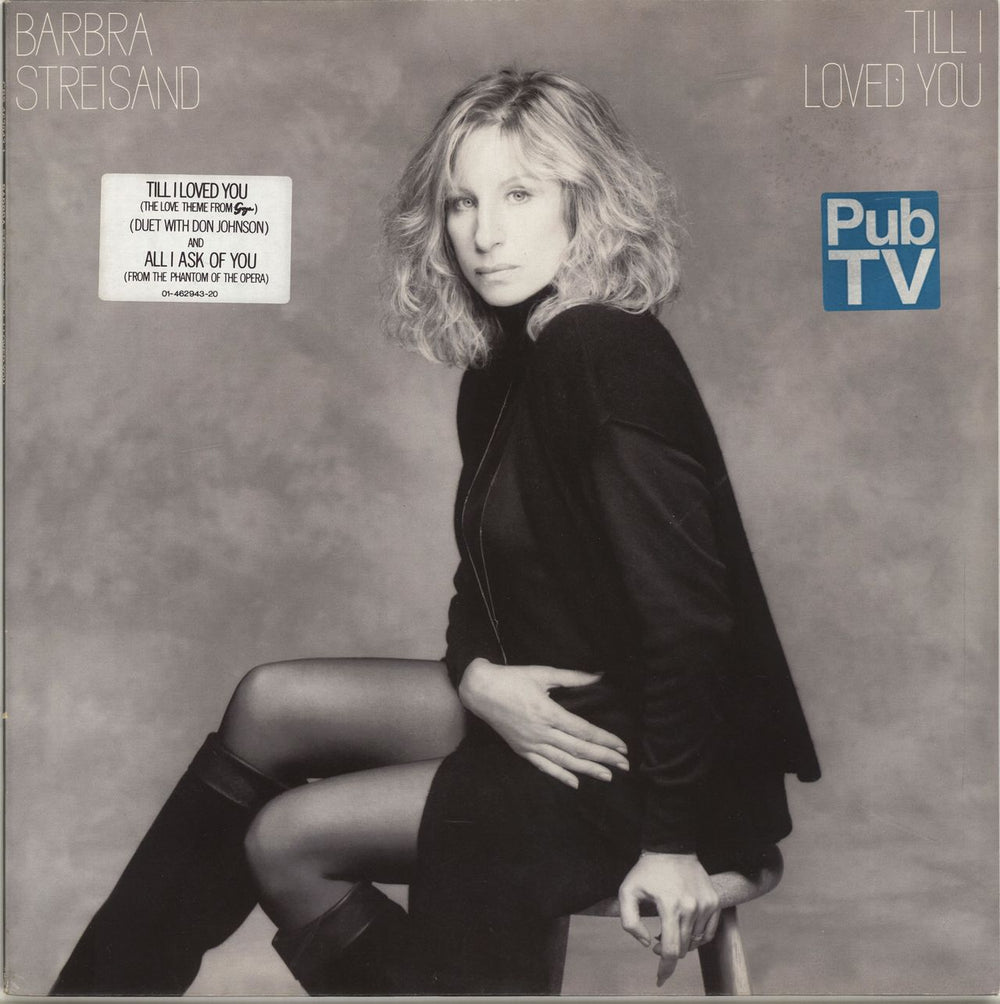 Barbra Streisand Till I Loved You Dutch vinyl LP album (LP record) 4629431