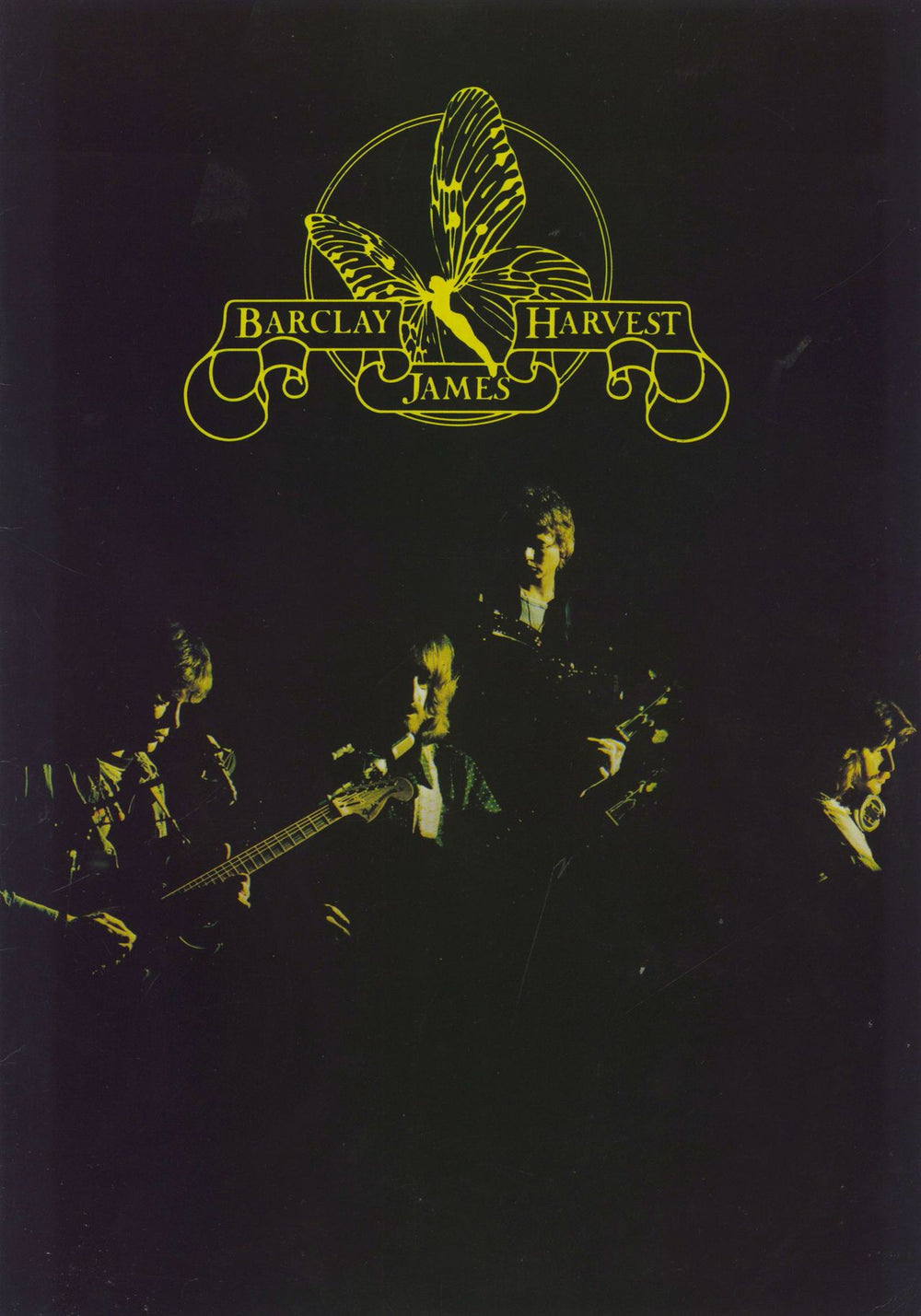 Barclay James Harvest Live Tapes + Programme UK 2-LP vinyl record set (Double LP Album)