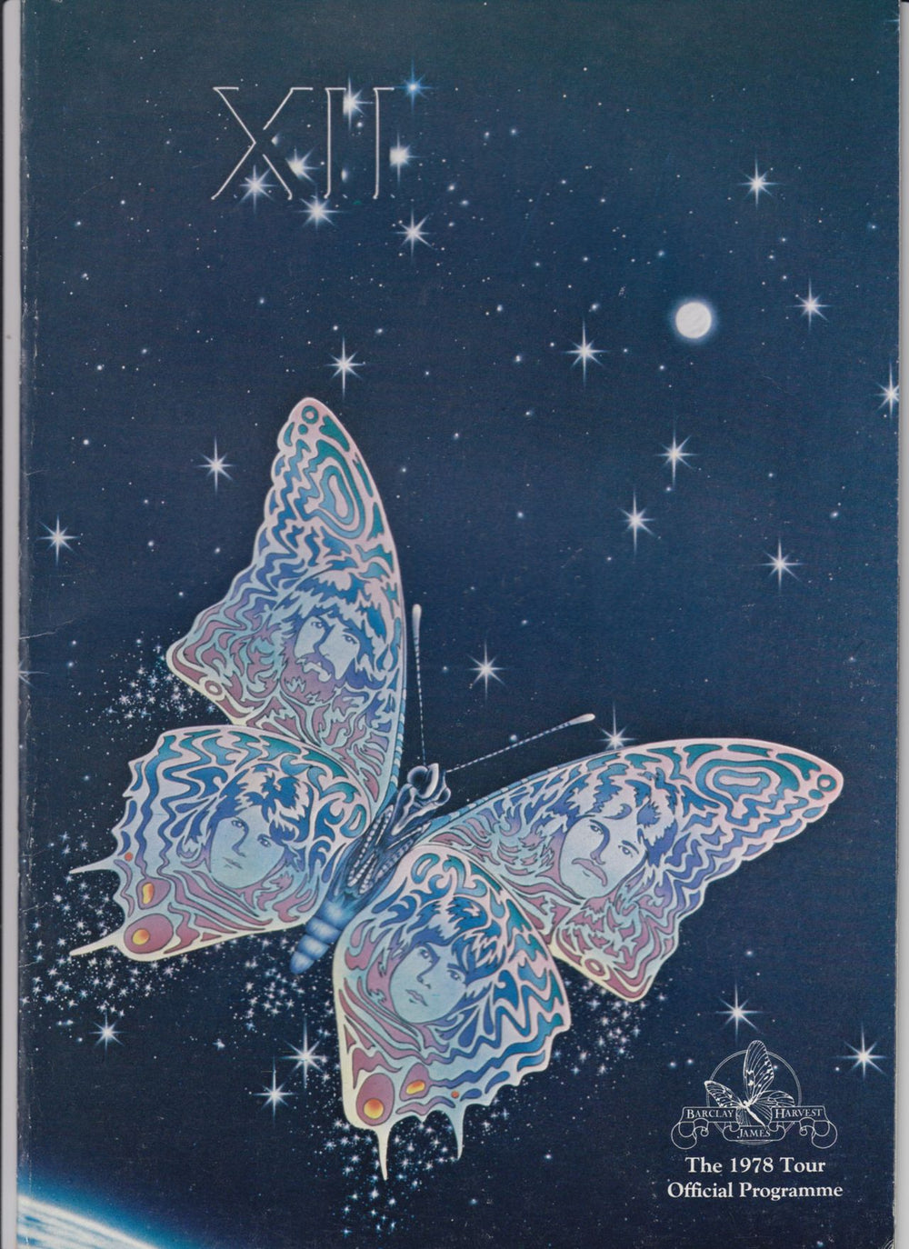 Barclay James Harvest XII + Ticket Stub UK tour programme TOUR PROGRAM