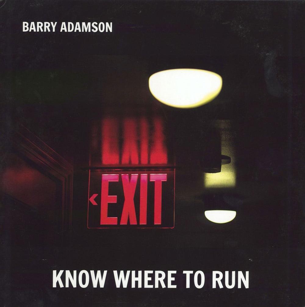 Barry Adamson Know Where To Run UK vinyl LP album (LP record) CCI021LP