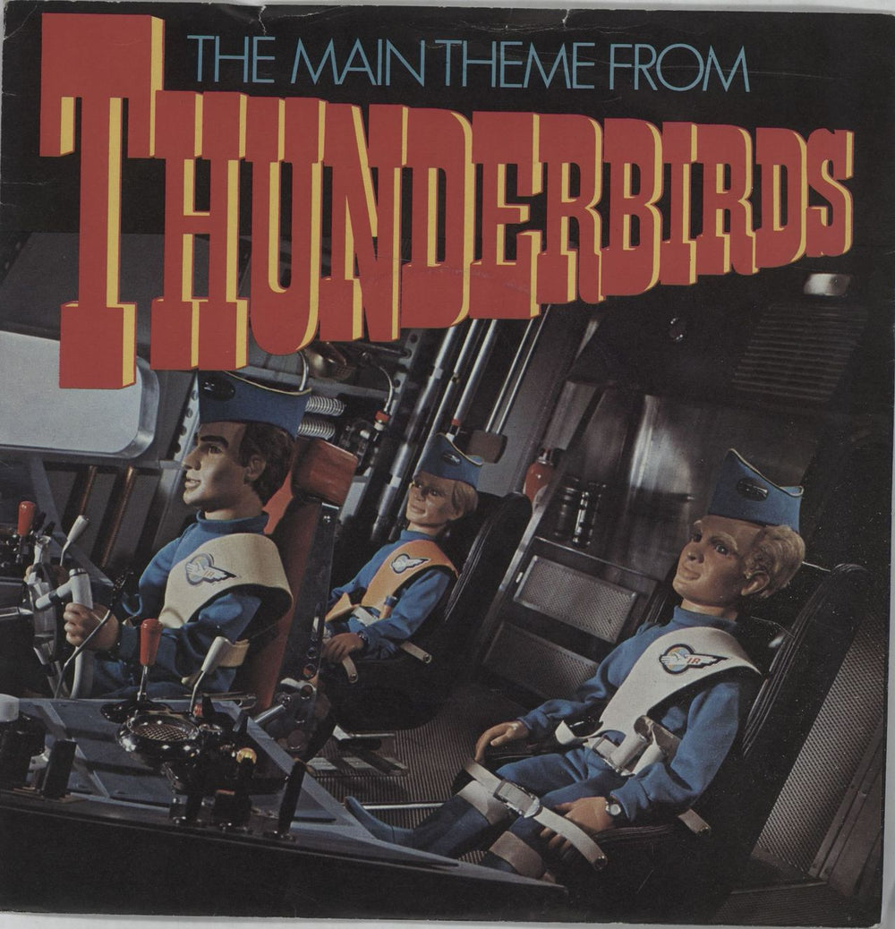 Barry Gray Thunderbirds + Sleeve UK 7" vinyl single (7 inch record / 45) 7P216