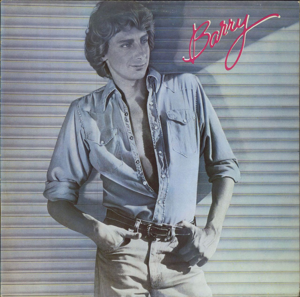 Barry Manilow Barry Hong Kong vinyl LP album (LP record) AL9537