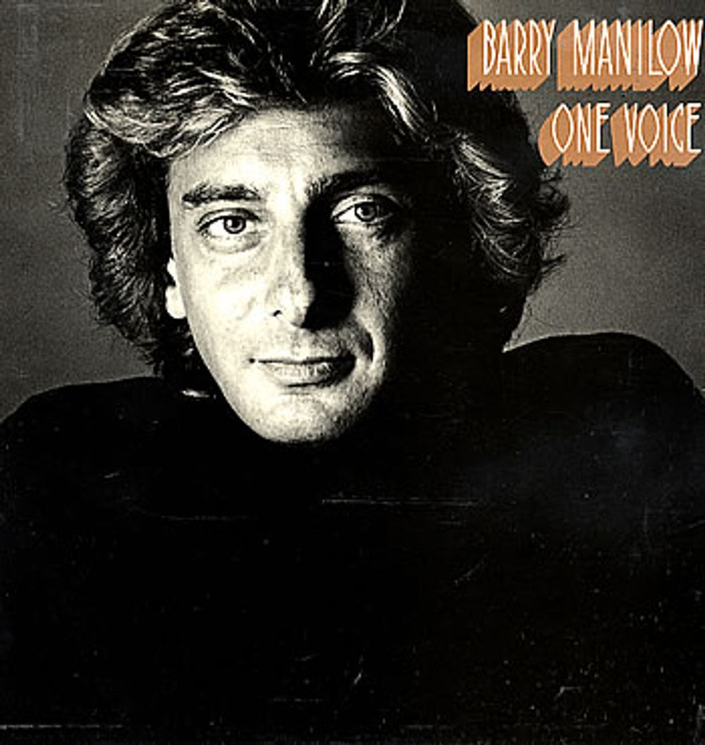 Barry Manilow One Voice UK vinyl LP album (LP record) SPART1106