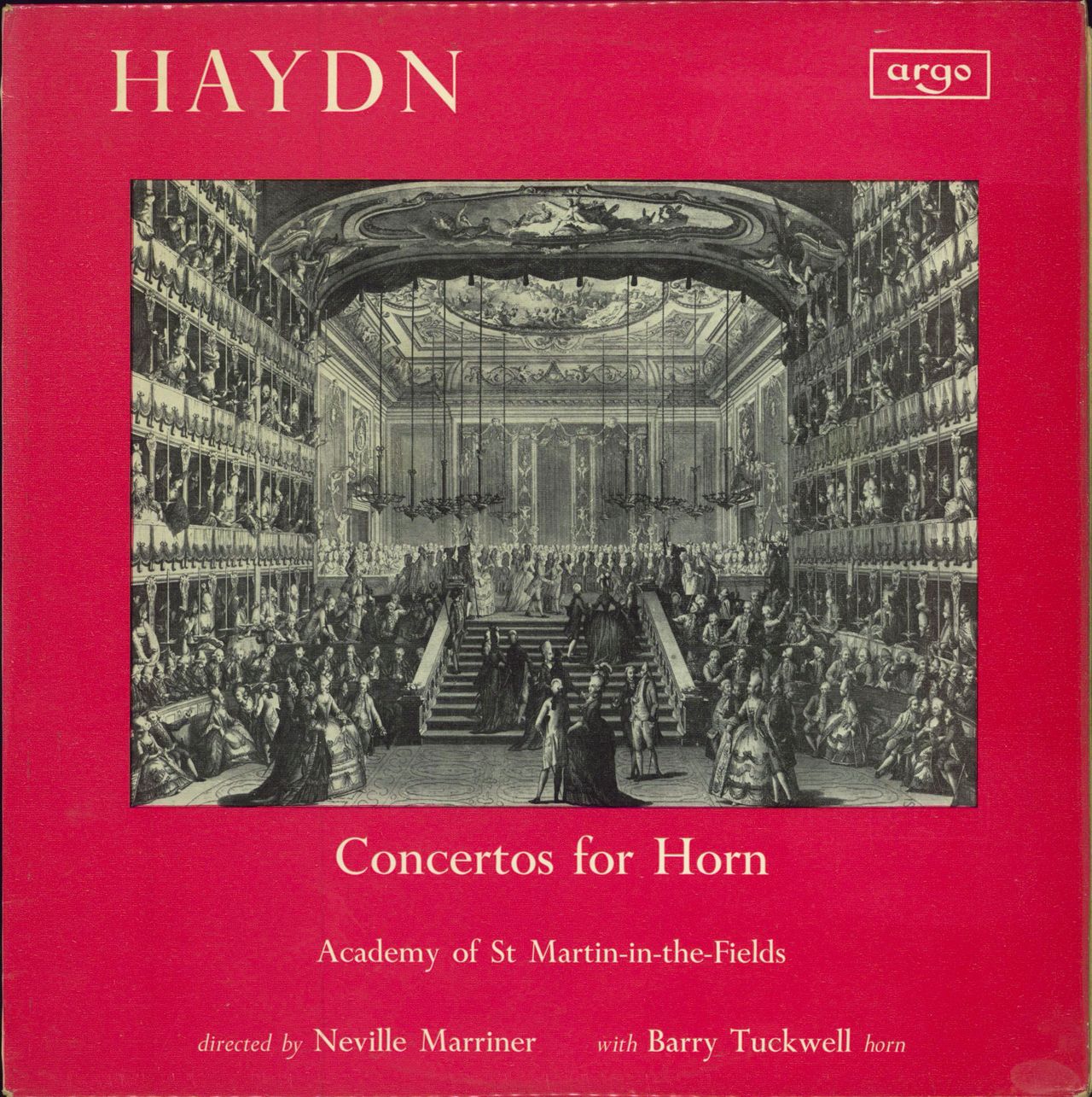 Barry Tuckwell Haydn: Concertos For Horn UK vinyl LP album (LP record) ZRG5498