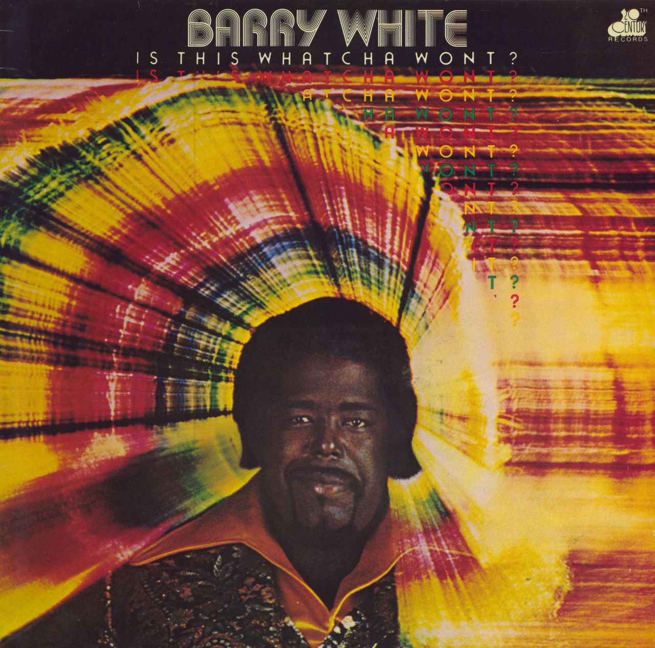Barry White Is This Watcha Wont? UK vinyl LP album (LP record) BTH516