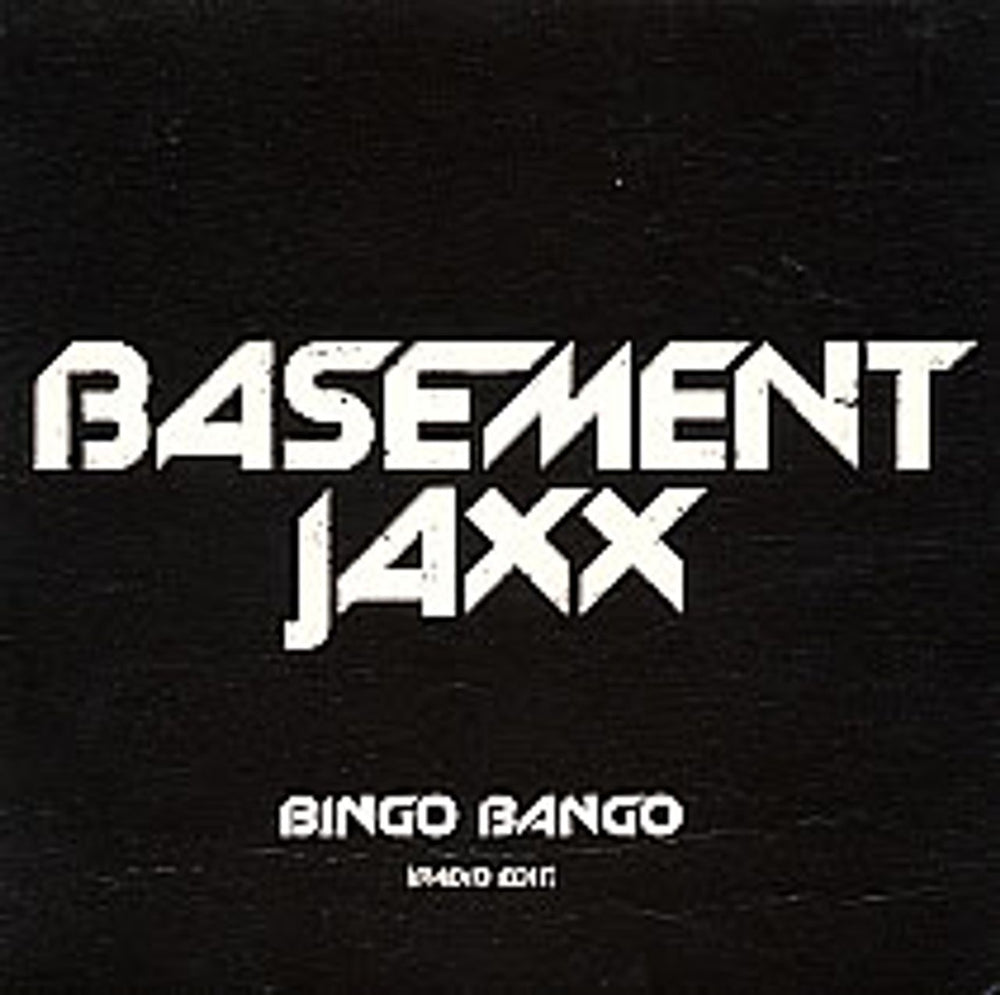 Basement Jaxx Bingo Bango UK Promo CD single (CD5 / 5") XLS120CDP