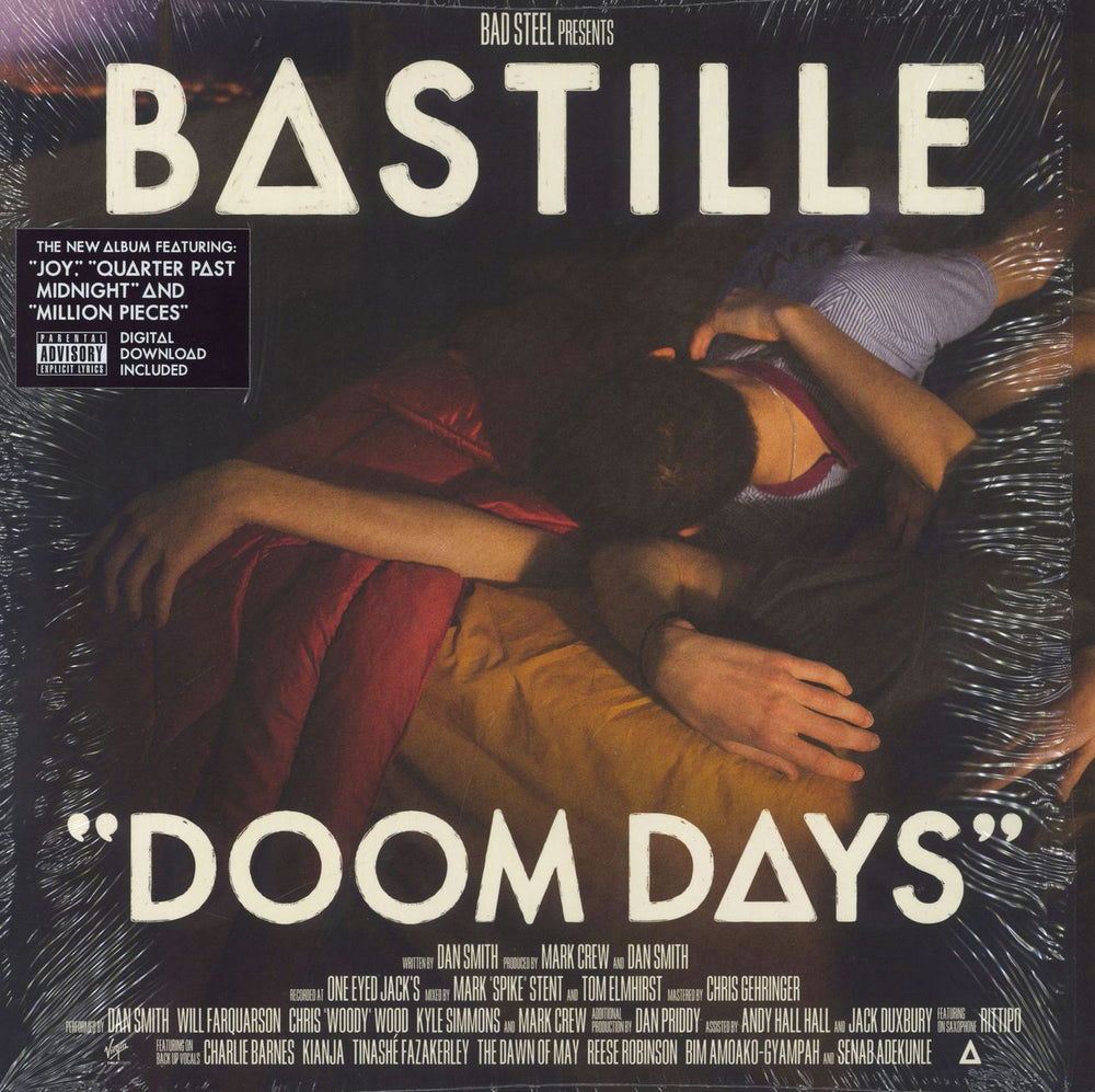 Bastille Doom Days - Open Shrink UK vinyl LP album (LP record) V3212