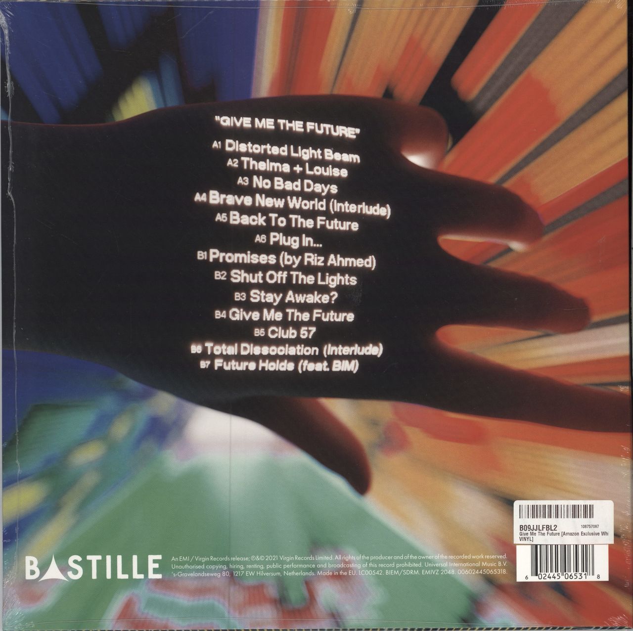 Bastille Give Me The Future - White Vinyl - Sealed UK vinyl LP album (LP record) 602445065318