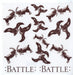 Battle Beautiful Dynasty + Stickers UK 7" vinyl single (7 inch record / 45) BT007BE598736