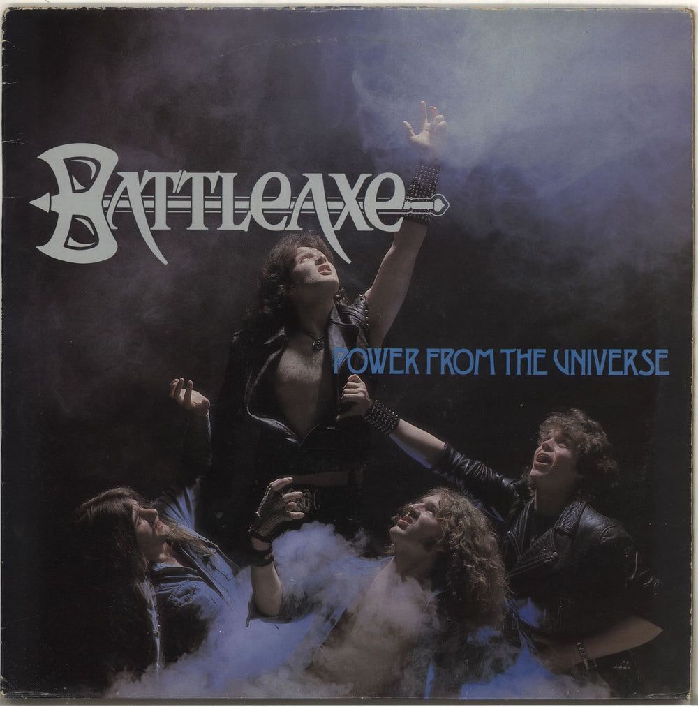 Battleaxe Power From The Universe UK vinyl LP album (LP record) MFN25