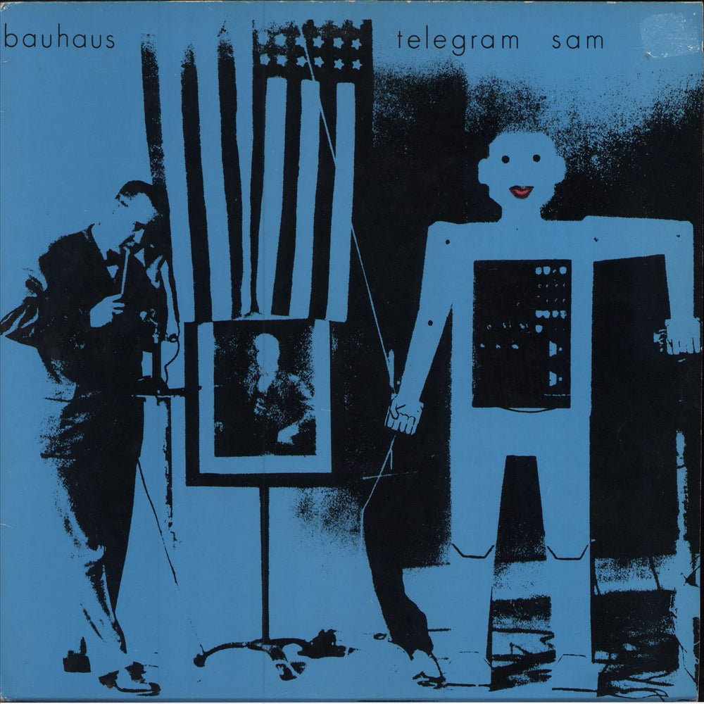 Bauhaus Telegram Sam - EX UK 12" vinyl single (12 inch record / Maxi-single) AD17T