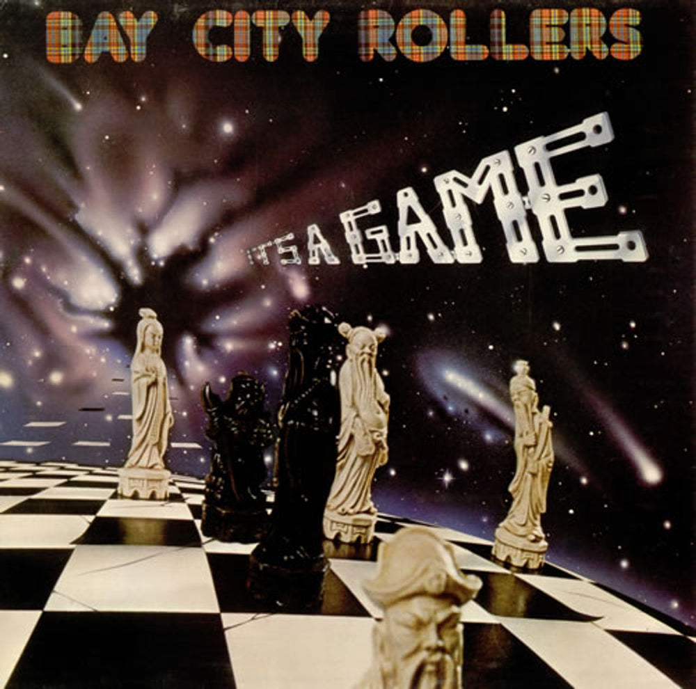 Bay City Rollers It's A Game UK vinyl LP album (LP record) SPARTY1009