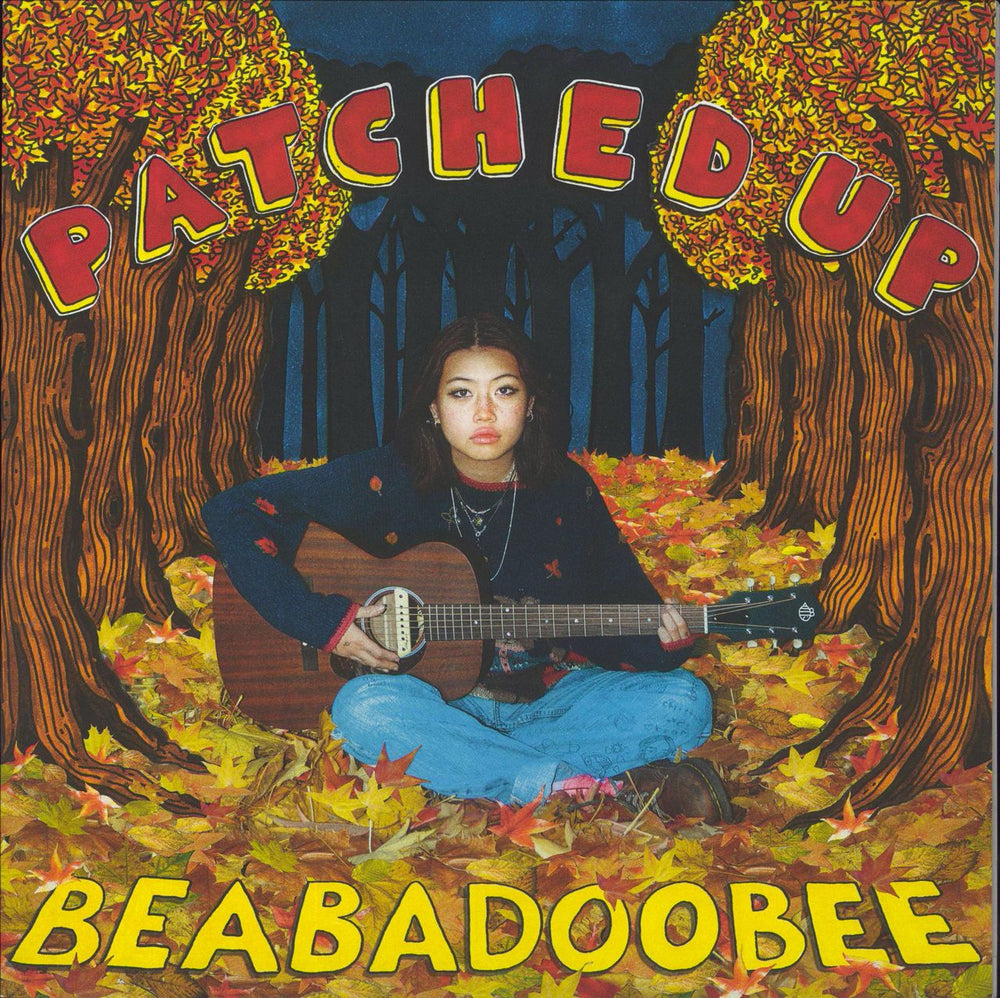 Beabadoobee Patched Up - Orange Vinyl US 12" vinyl single (12 inch record / Maxi-single) DH00502