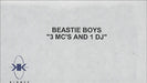 Beastie Boys 3 MC's & 1 DJ UK Promo video (VHS or PAL or NTSC) PROMO VIDEO