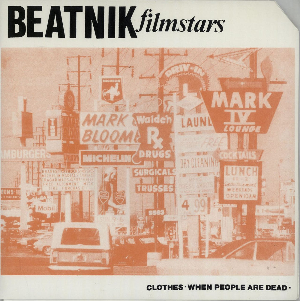 Beatnik Filmstars Clothes Australian 7" vinyl single (7 inch record / 45) SHINE016