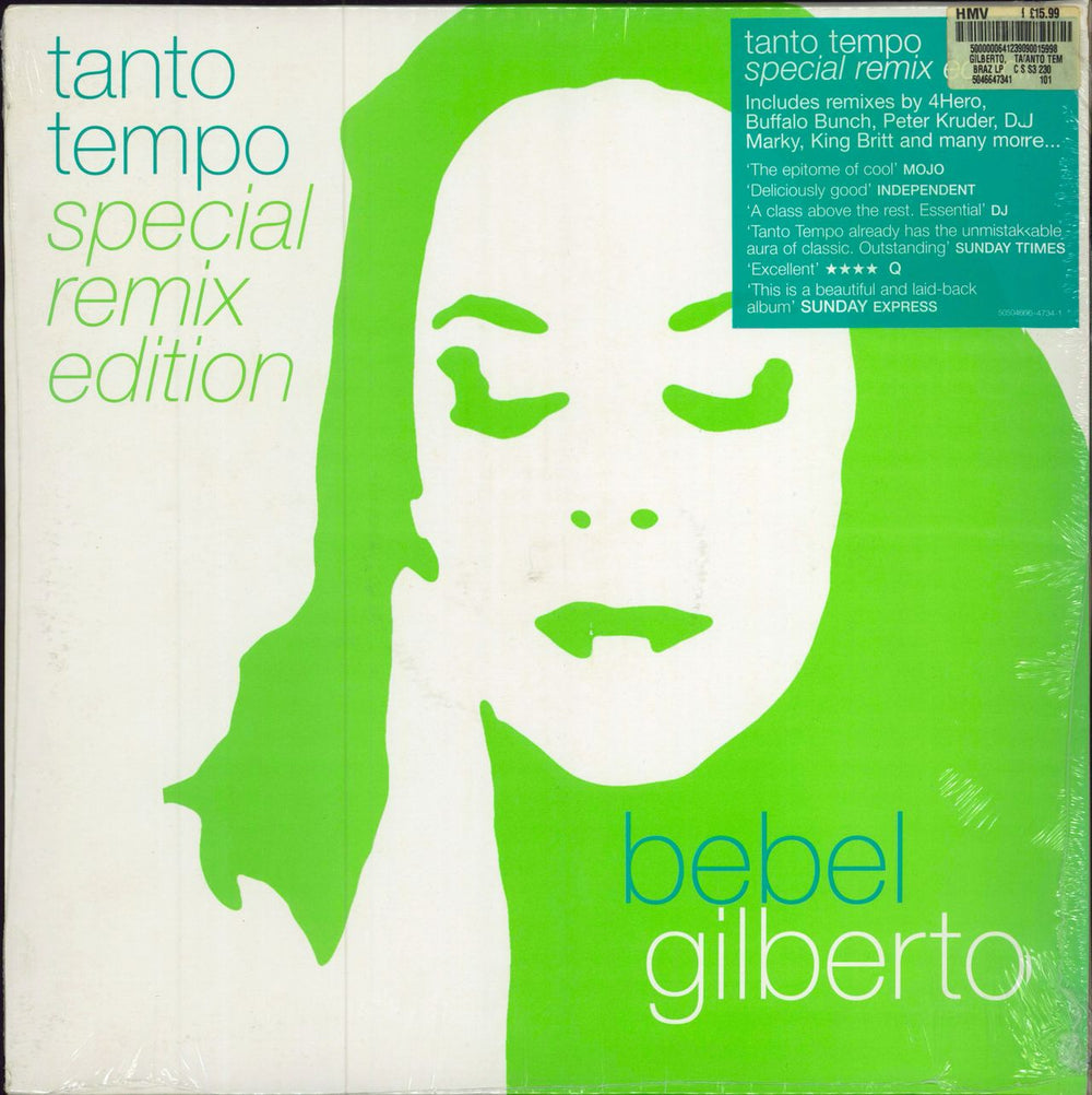 Bebel Gilberto Tanto Tempo UK 4-LP vinyl album record set 5050466-4734-1