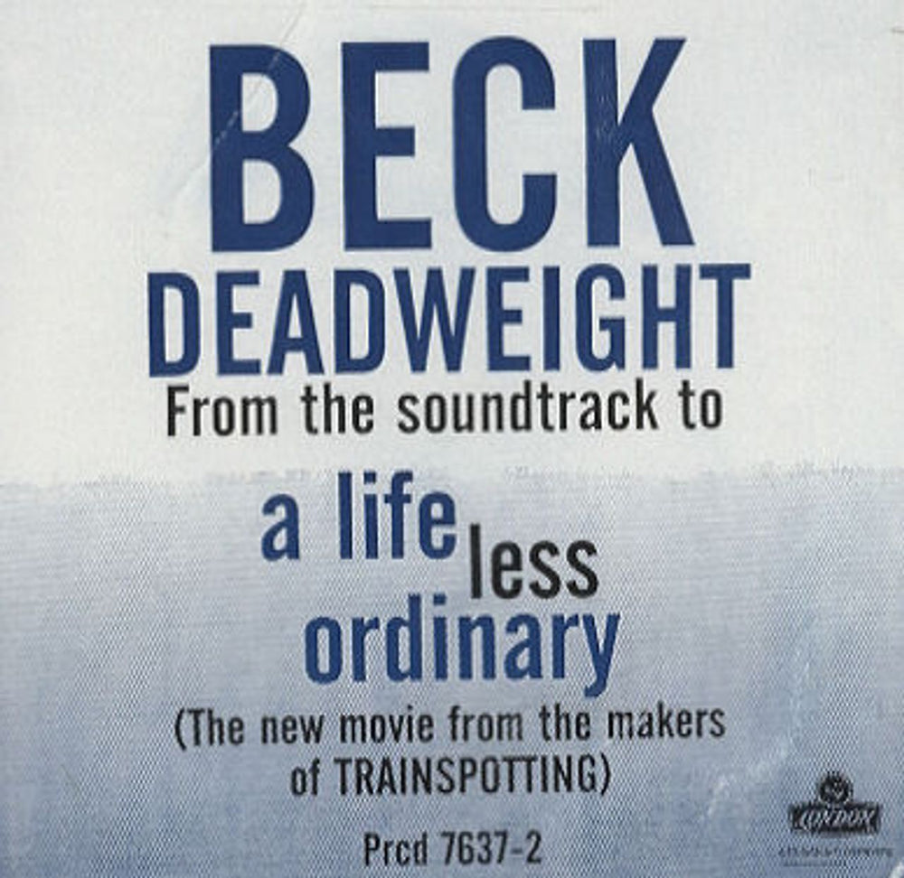 Beck Deadweight US Promo CD single (CD5 / 5") PRCD7637-2