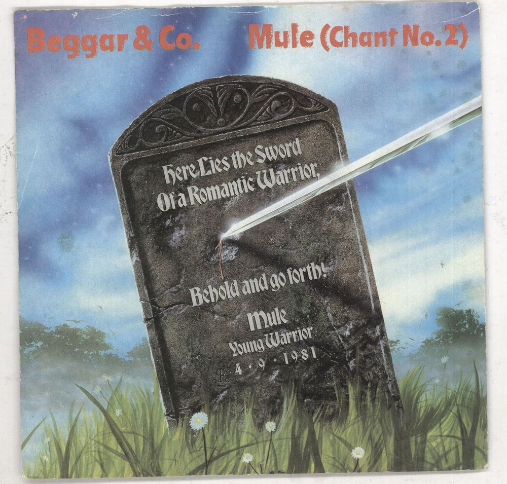 Beggar & Co Mule (Chant No. 2) UK 7" vinyl single (7 inch record / 45) RCA130