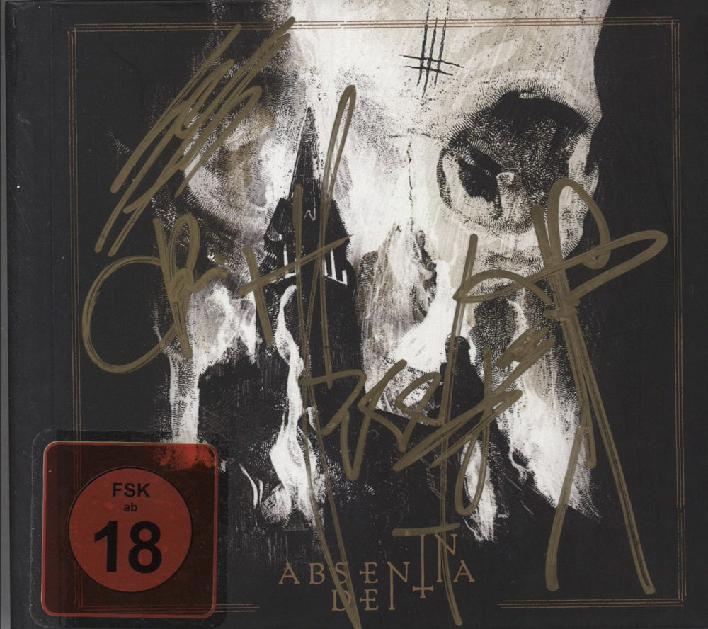 Behemoth In Absentia Dei - Autographed UK 2-disc CD/DVD set NB5714-0