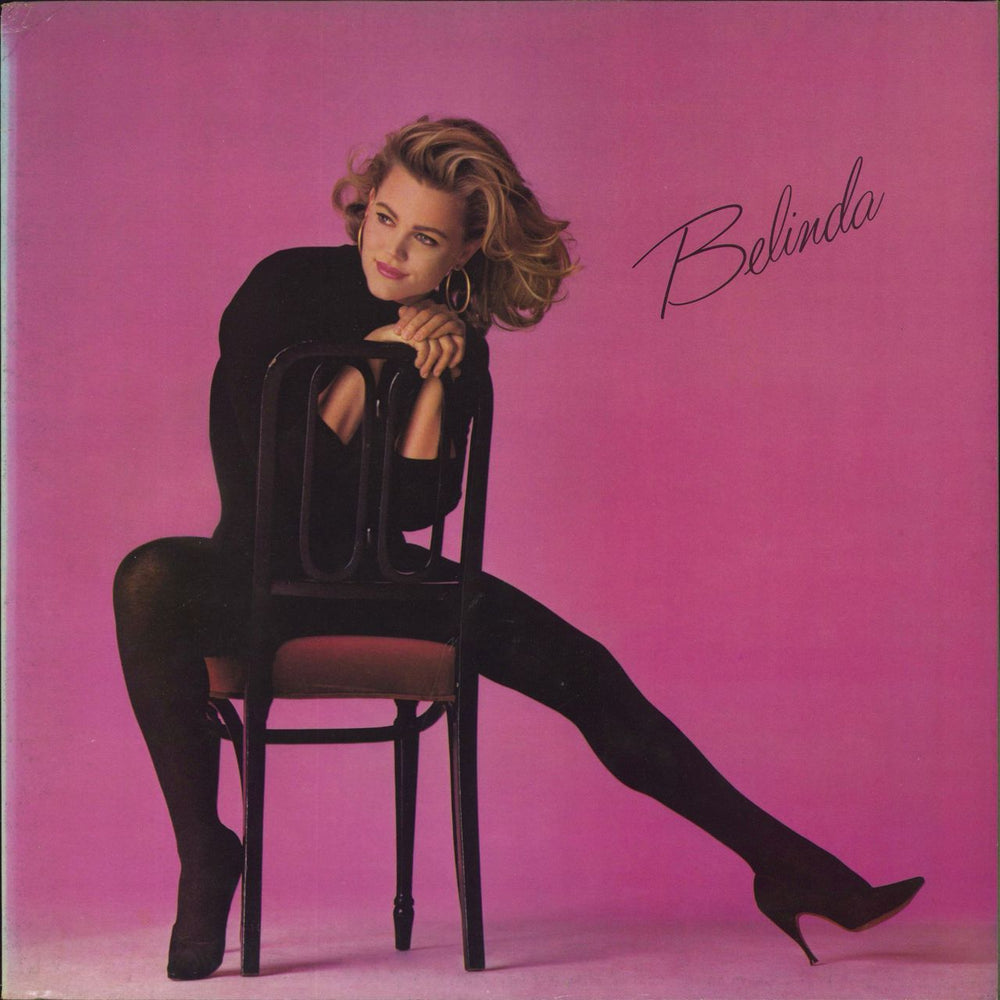 Belinda Carlisle Belinda + Insert UK vinyl LP album (LP record) MIRF1012