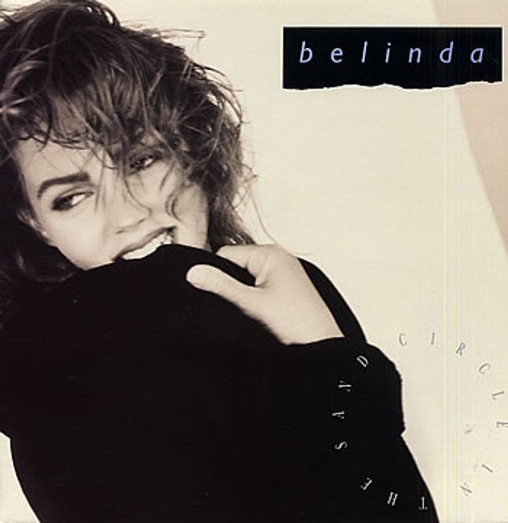 Belinda Carlisle Circles In The Sand UK 12" vinyl single (12 inch record / Maxi-single) VST1074