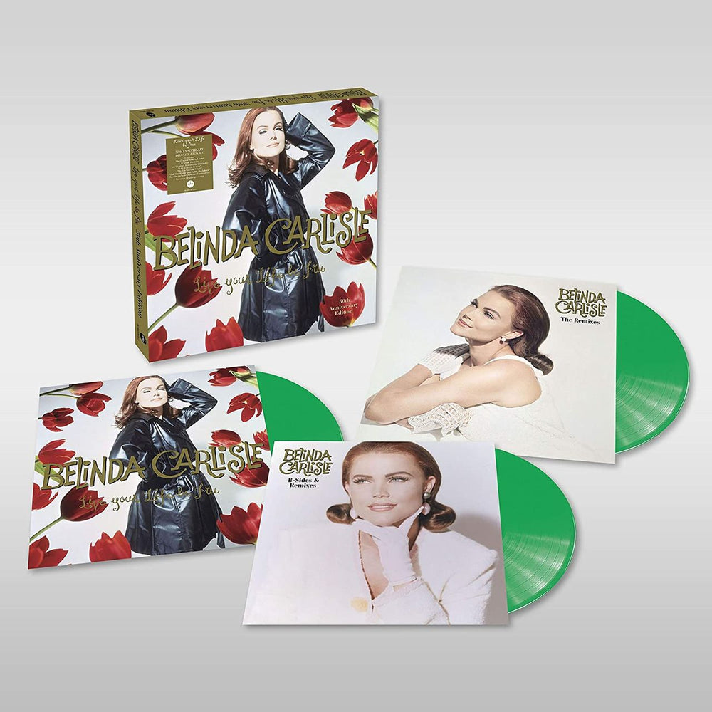 Belinda Carlisle Live Your Life Be Free - 180gm Green Vinyl - Sealed Box UK Vinyl Box Set CARVXLI786844