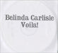 Belinda Carlisle Voila! UK Promo CD-R acetate CD-R ACETATE