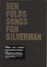 Ben Folds Songs For Silverman UK 2-disc CD/DVD set 5170123