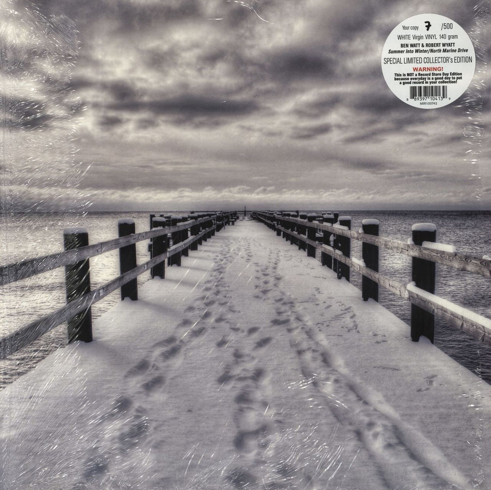 Ben Watt Summer Into Winter / North Marine Drive - White Vinyl + Numbered UK vinyl LP album (LP record) MIR100742