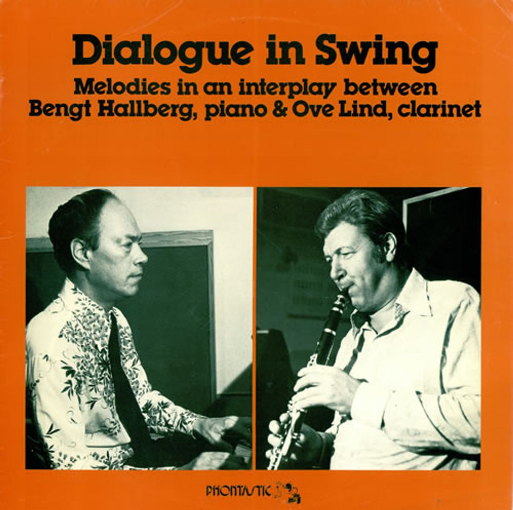 Bengt Hallberg Dialogue In Swing Swedish vinyl LP album (LP record) PHON10