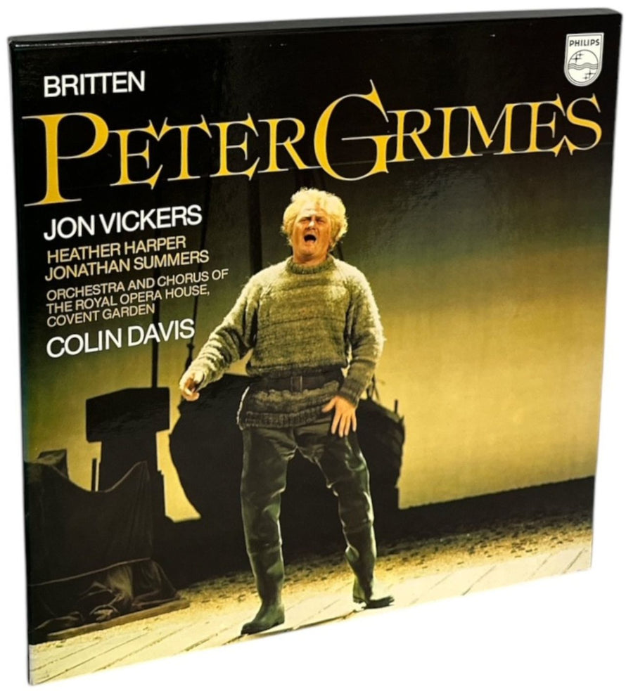 Benjamin Britten Britten Peter Grimes Vickers At The Royal Opera House Dutch Vinyl Box Set 6769014