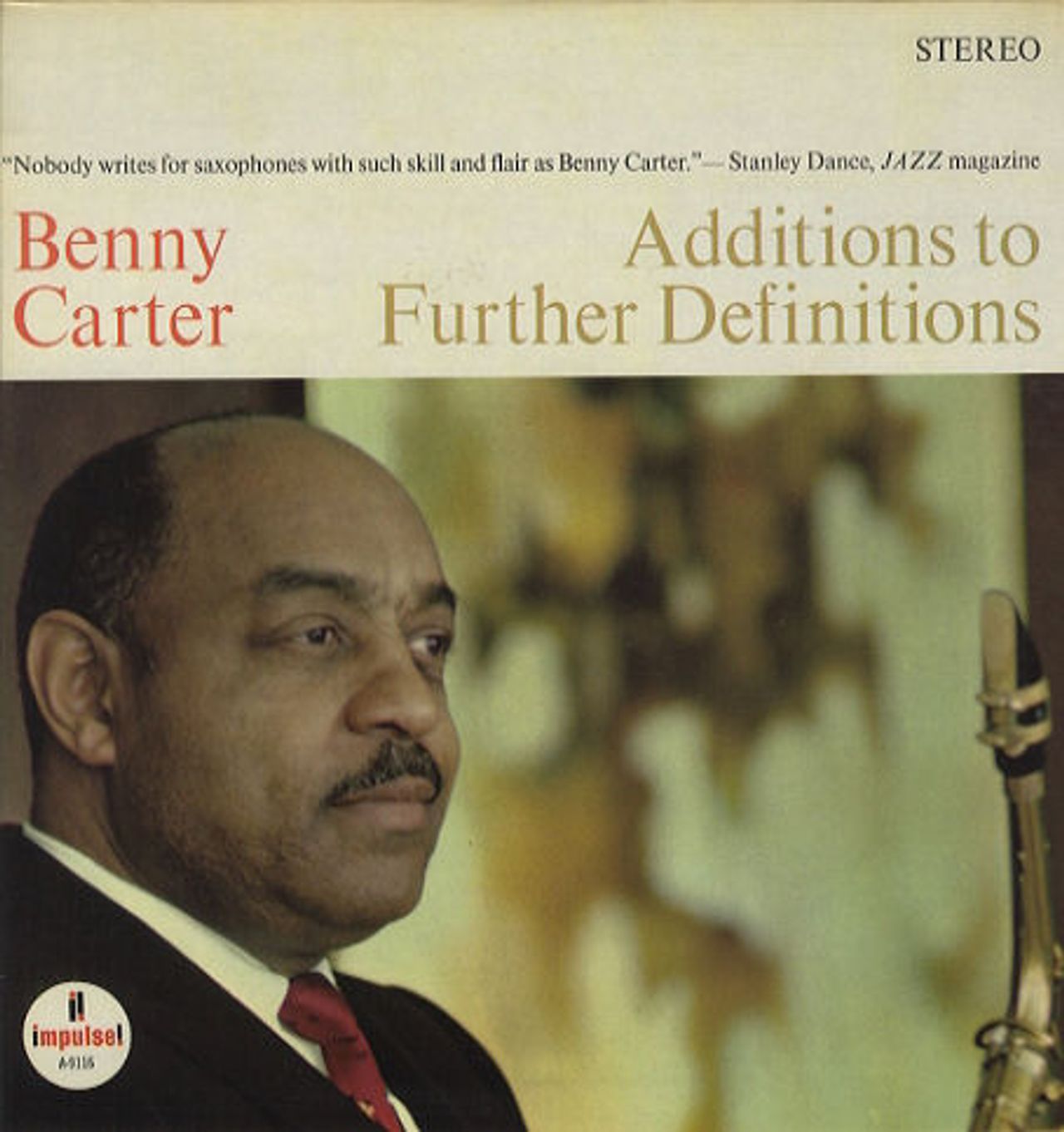 Benny Carter Additions To Further Definitions - 1st US vinyl LP album (LP record) AS-9116