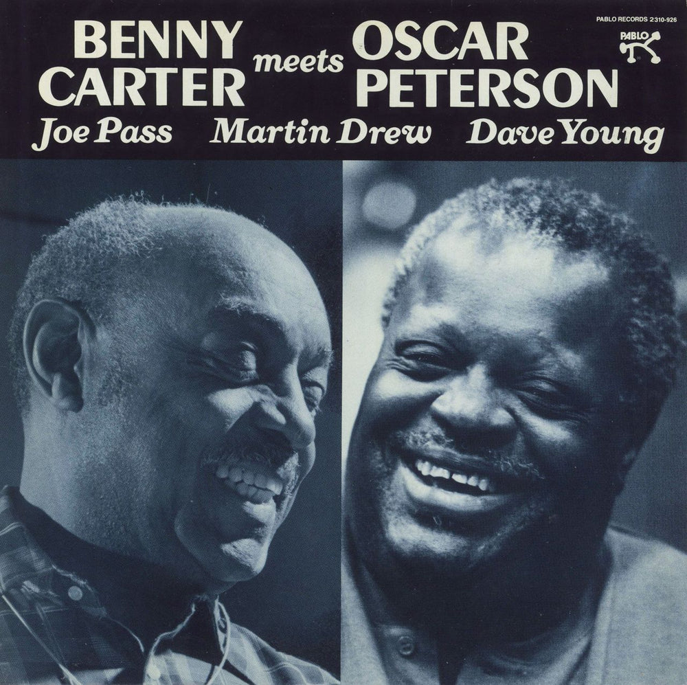 Benny Carter Benny Carter Meets Oscar Peterson German vinyl LP album (LP record) 2310-926