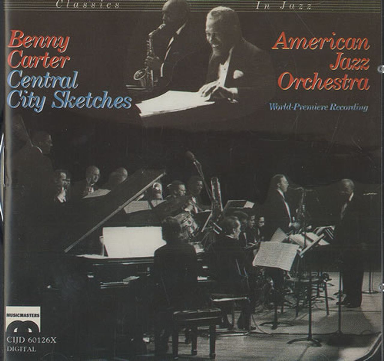 Benny Carter Central City Sketches US CD album (CDLP) CIJD60126